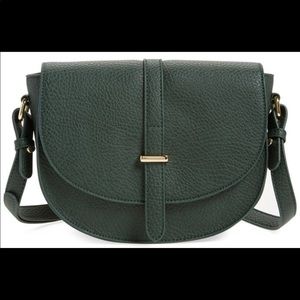 NWOT BP Faux Leather Saddle Crossbody Bag
